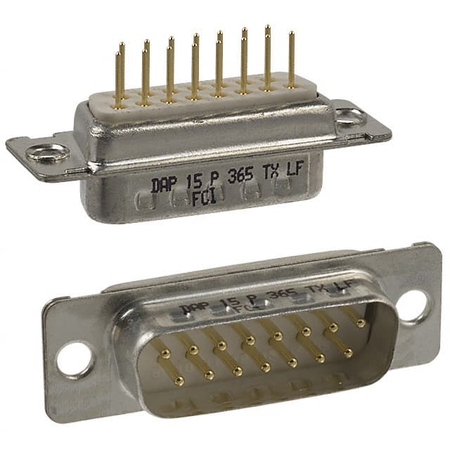 DAP15P365TXLF Amphenol ICC (FCI)  D-Sub Connector Assemblies